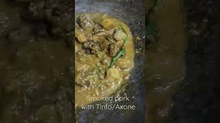 Simple smoked Pork recipe with TintoAxone fermented soy bean [upl. by Fauver]