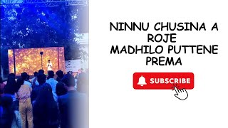 Ninnu Chusina A Roje Madhilo Puttene Prema ❤️ Song [upl. by Enrichetta]