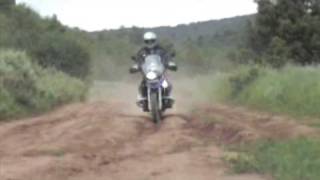 BMW R1200GS vs Suzuki 650 VStrom Skyline Drive [upl. by Einalam532]