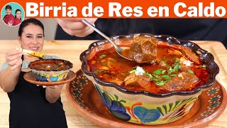 Nueva Receta de BIRRIA de RES llena de SABOR  Mejor que NUNCA Perfecta para CALDO y TACOS [upl. by Algie14]