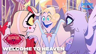 Welcome to Heaven Full Song  Hazbin Hotel  Prime Video [upl. by Eleen974]