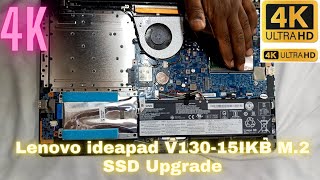 Lenovo ideapad V13015IKB M2 SSD Upgrade  Lenovo Ideapad 13015IKB sata SSD  RAM Installation [upl. by Htnamas753]