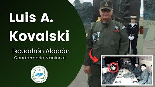 MALVINAS  Entrevista al VGM Luis Alberto Kovalski  Escuadrón Alacrán Gendarmería Nacional Arg [upl. by Nnyrb]