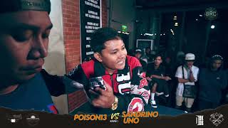 POISON 13 vs SANDRINO UNO [upl. by Toddy]