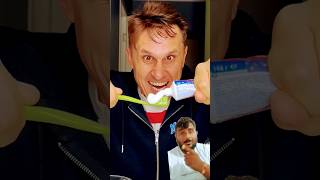 Tomato toothpaste experiment shorts viral funny 😀🔥🔥 [upl. by Osswald848]