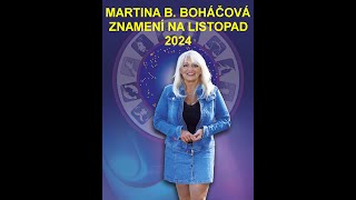 ZNAMENÍ NA LISTOPAD 2024 MBBOHÁČOVÁ [upl. by Bendicta267]