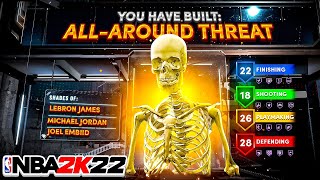 THIS NEW REBIRTH BUILD is THE BEST BUILD in NBA 2K22 • UNSTOPPABLE ALLAROUND THREAT BUILD UNLOCKED [upl. by Stoecker]