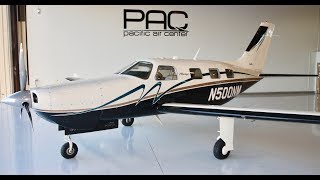 3 2011 Piper PA 46350P Mirage Flying Review [upl. by Muryh753]