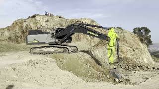 Spartan ZE335G 335Ton Zoomlion Excavator Operating Condition Video [upl. by Llednohs]