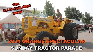 Allis Chalmers Show 2024 Orange Spectacular Sunday Tractor Parade [upl. by Chapa390]