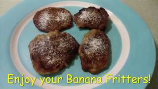 Maruya  How to make maruya panlasang pinoy  Banana fritters [upl. by Fishbein277]