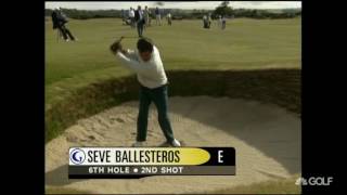 Seve Ballesteros vs Paul Azinger Old Course At StAndrews Part 12 [upl. by Ibrik]