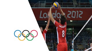 Mens Volleyball Preliminary Round USA v TUN  Highlights  London 2012 Olympics [upl. by Cardwell]