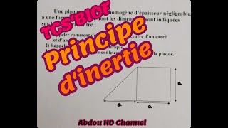 Principe dinertie Tronc commun scientifique exercice n3 [upl. by Krishna129]