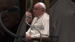 PAPA FRANCESCO TODAY’S MESSAGE  NON PERDA LA TUA GIOIA [upl. by Blount]