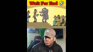 Wait For Elephant 🤣🤣comedy respect lamput cartoon trollface troling funnyshorts trending [upl. by Pascal]