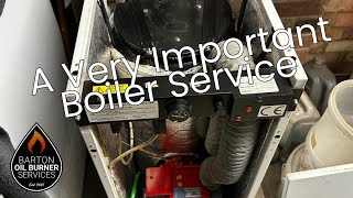 A Very Important Oil Boiler Service [upl. by Hackathorn217]