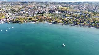 2021 Camping Du Parc bei Lazise Gardasee Italien im Herbst  Drohnenaufnahmen in 4K [upl. by Aneliram]