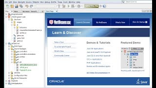 Exploring Netbeans IDE Tutorial [upl. by Yrekcaz]