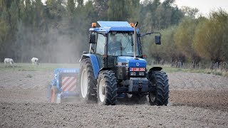 Ford 8340 amp Lemken Eurodrill 300  wintergerst zaaien [upl. by Suriaj]