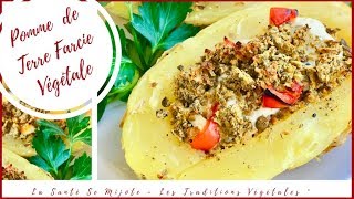 POMME DE TERRE FARCIE VÉGÉTALE  RECETTE VEGAN amp SANS GLUTEN [upl. by Yennaiv]