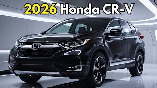 2026 Honda CRV Best Compact SUV of the Year [upl. by Belier]