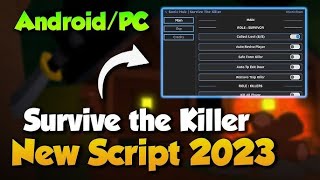 Survive the Killer Script Solara Supported Roblox Script  Not Patched  Anti Ban [upl. by Haeckel37]