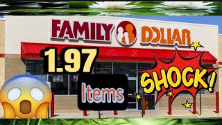 FAMILY DOLLAR 197 CLEARANCE HURRY 🏃‍♀️🏃‍♀️ [upl. by Eirot]