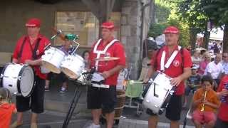 La Banda Tapas Cymbales au Festival Muchas Bandas 2013 ArgelèsGazost quotHegoakquot [upl. by Esirahc855]