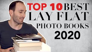 TOP 10 Best Lay Flat Photo Books 2020  Photo Book Guru [upl. by Nnyleahs]