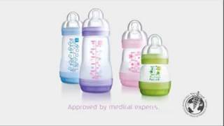 MAM AntiColic Baby Feeding Bottle  BPA Free [upl. by Talanian]