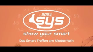 Smart fortwo 450 Krefeld Smarttreffen SYS 2024 Treffen NRW Show Your Smart May Rei [upl. by Ezechiel]