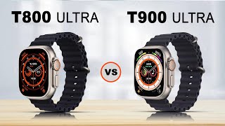 T800 Ultra vs T900 Ultra  Smartwatch Review [upl. by Cavuoto]