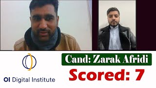 ELLT Speaking Test  OIETC Speaking Mock Test  Oxford English Test  Cand Zarak [upl. by Gretel]