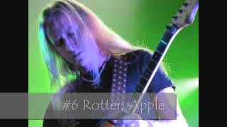 Top 10 Solos of Jerry Cantrell [upl. by Thane125]