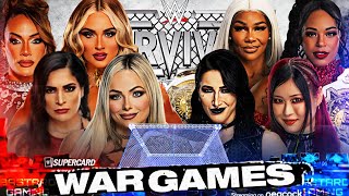 WWE 2K24  War Games Match  Team Liv VS Rhea  Survivor Series [upl. by Aguste413]