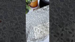 Crochet shawl FREE pattern 🤍🤍🤍 crochetshawl [upl. by Dupaix425]