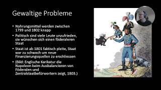 Schweizer Geschichte 17981848 [upl. by Airdnekal]