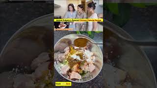 Jannat Zubairs Special Recipe For Fans❤️🤩Chalo Phir Hum Jannu Ki Recipe Chicken Pakoda Banate Hai [upl. by Erine]