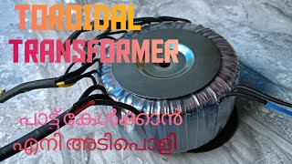 toroidal transformer original quality [upl. by Egarton]