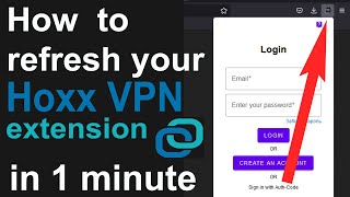 How to refresh your Hoxx VPN account in 1 minute [upl. by Berlinda]