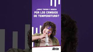 ¿Nariz tapada por el cambio de clima Afrin® No Drip te alivia [upl. by Ydnir805]