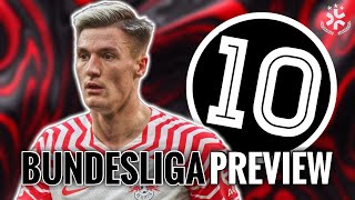 Bundesliga Preview 10  Predictions Aufstellungen amp Topspieler🏆🔥 [upl. by Macur853]