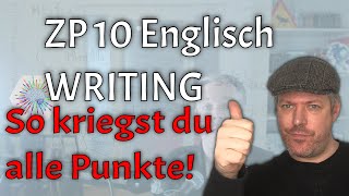 ZP 10 Englisch Writing  Dafür gibt es Punkte gilt auch für andere zentrale Prüfungen [upl. by Kylynn]