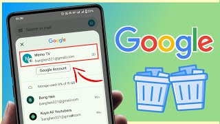 COMMENT SUPPRIMER UN COMPTE GOOGLE DUN TÉLÉPHONE 2024 [upl. by Lithea]