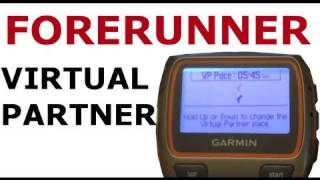 Garmin Forerunner 310 XT  Virtual Partner [upl. by Rodmun110]