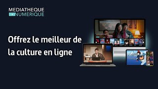 Offrez le meilleur du cinéma en ligne avec la ressource numérique Médiathèque Numérique [upl. by Ierdna]