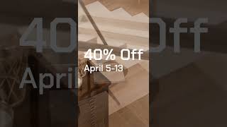 PORCELANOSA US  SALE APRIL 24 [upl. by Yelime]