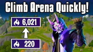 Gain MORE Arena Points amp Reach Champion Division In Season 3  Fortnite Battle Royale [upl. by Eidnahs]