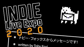 Toby Foxs Message at INDIE Live Expo 2020 [upl. by Aniuqaoj94]